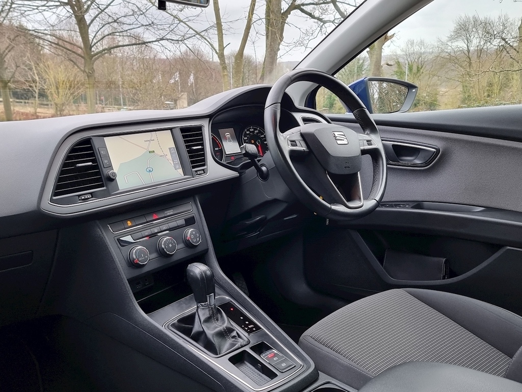 Seat Leon Tdi Se Dynamic Technology Blue #3