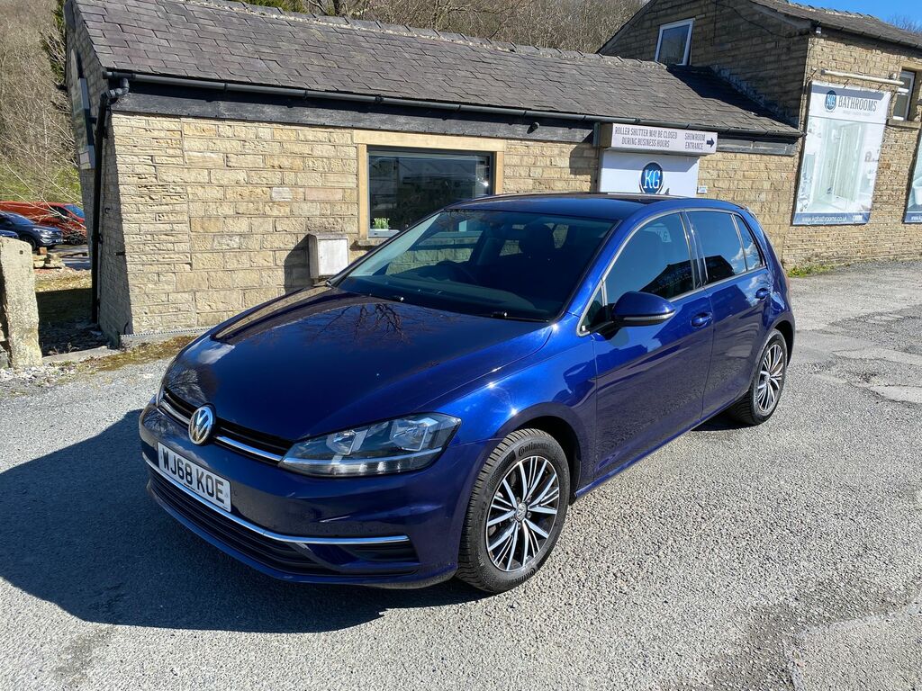 Volkswagen Golf 1.6 Tdi Se Nav Hatchback Dsg Euro 6 S WJ68KOE Blue #6