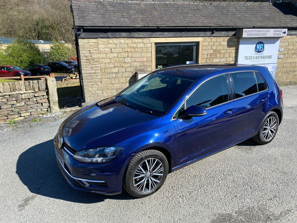 Volkswagen Golf 1.6 Tdi Se Nav Hatchback Dsg Euro 6 S WJ68KOE Blue #5