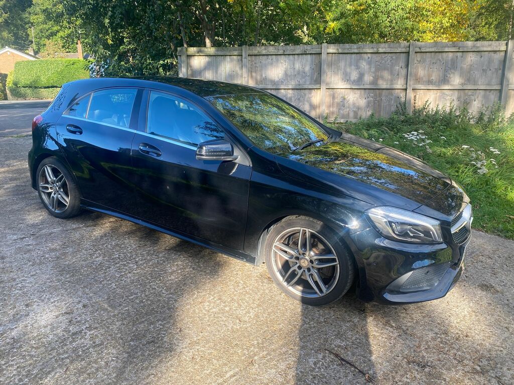 Mercedes-Benz A Class 2.1 A220d Amg Line Premium Hatchback OE65NZB Black #2