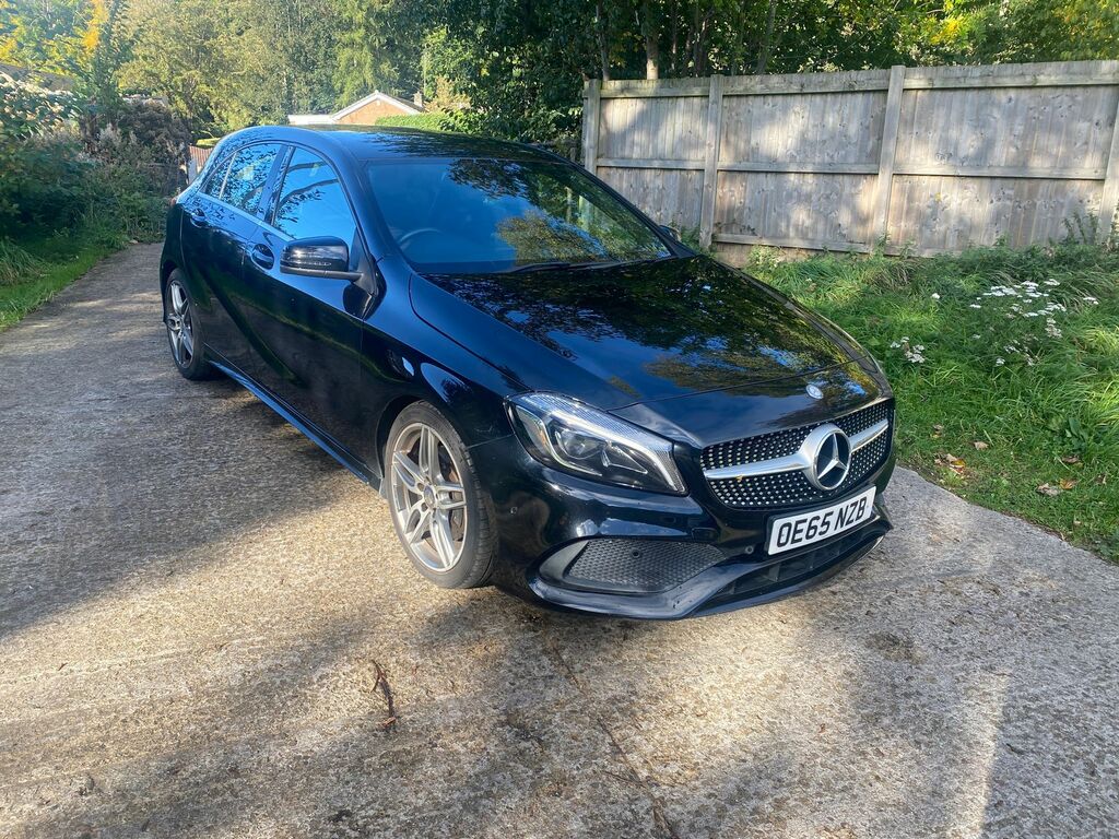 Mercedes-Benz A Class 2.1 A220d Amg Line Premium Hatchback OE65NZB Black #3