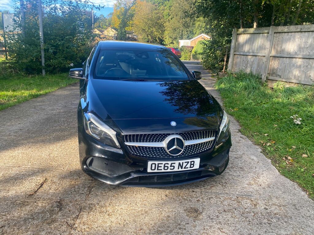 Mercedes-Benz A Class 2.1 A220d Amg Line Premium Hatchback OE65NZB Black #4