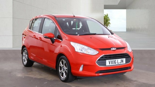 Ford B-Max 1.0T Ecoboost Zetec Mpv Red