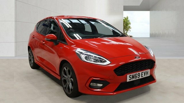 Ford Fiesta 1.0T Ecoboost Gpf St-line Red