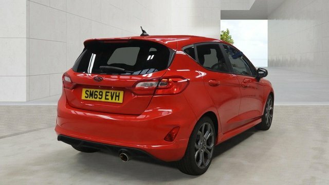 Ford Fiesta 1.0T Ecoboost Gpf St-line SM69EVH Red #4
