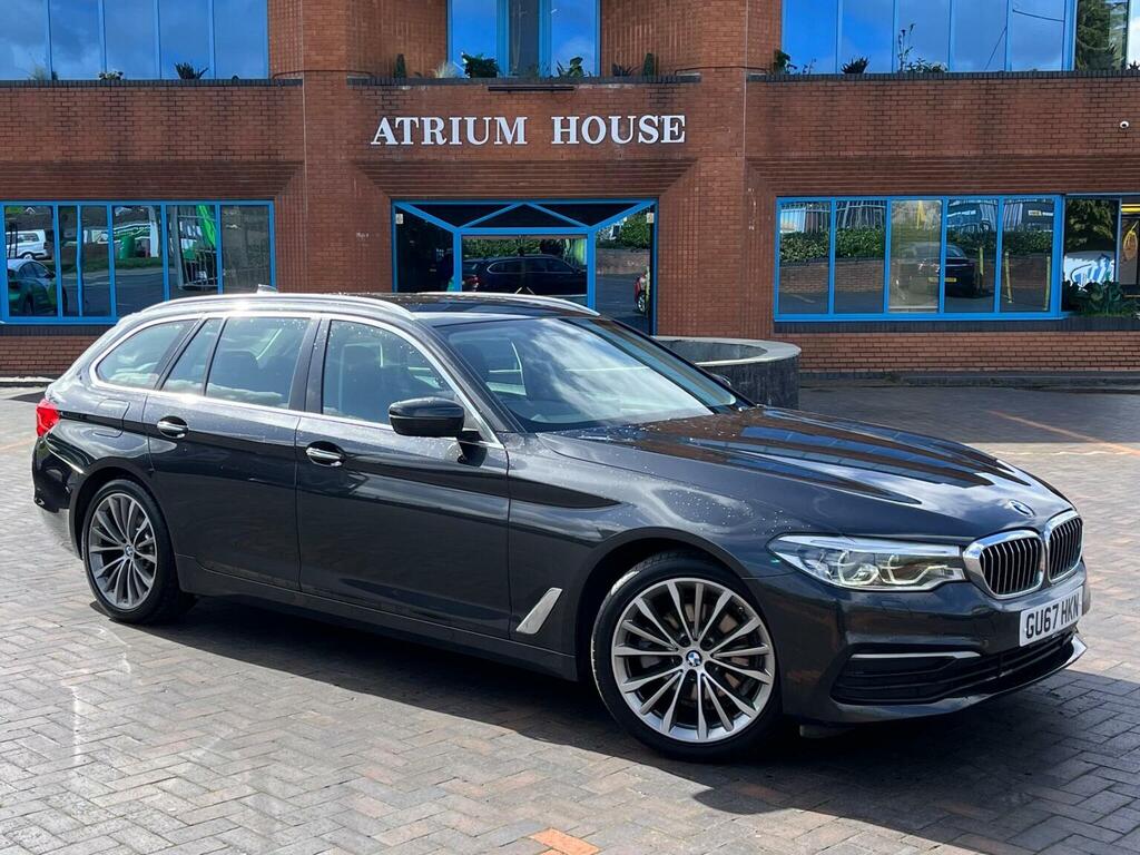 BMW 5 Series Estate 2.0 520D Se Touring Euro 6 Ss GU67HKN Grey #2