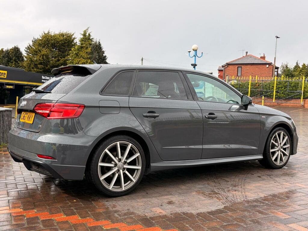 Audi A3 Hatchback 1.6 Tdi Black Edition Sportback Euro 6 CA67KKY Grey #4