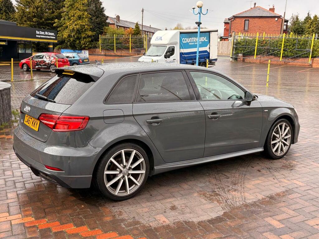 Audi A3 Hatchback 1.6 Tdi Black Edition Sportback Euro 6 CA67KKY Grey #5
