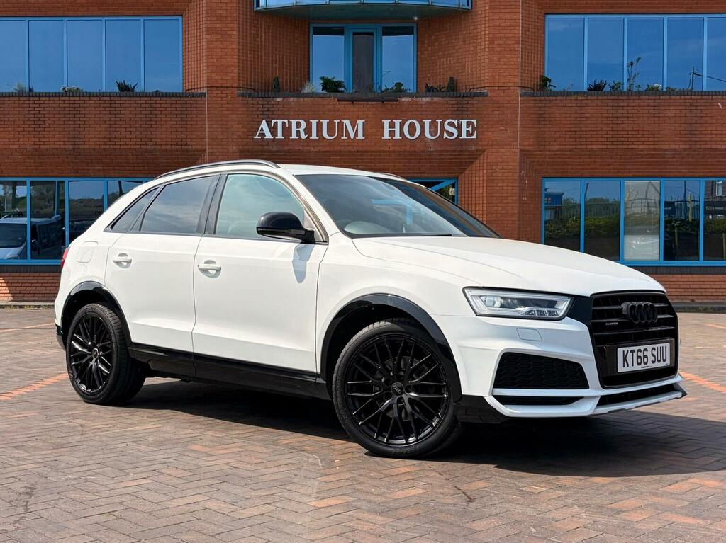Audi Q3 Suv 2.0 Tdi Black Edition S Tronic Quattro Euro 6 White