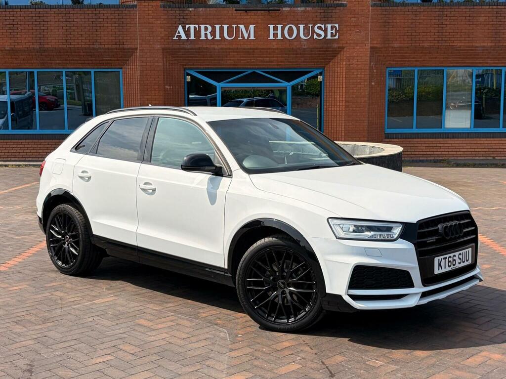 Audi Q3 Suv 2.0 Tdi Black Edition S Tronic Quattro Euro 6 KT66SUU White #2