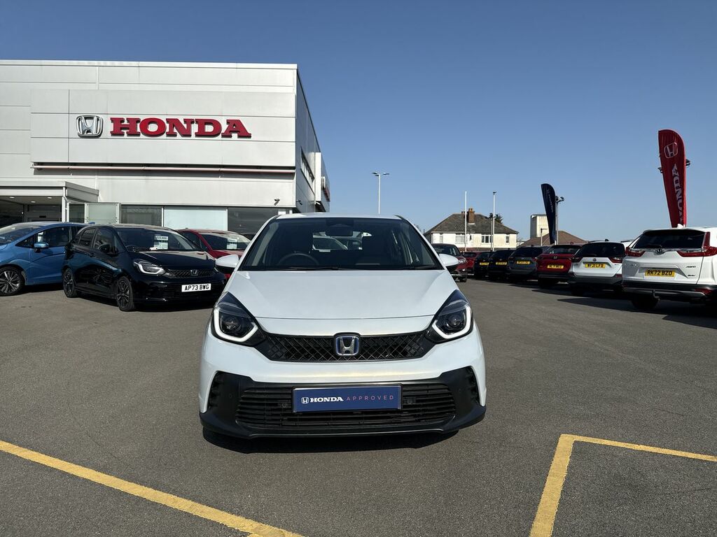 Honda Jazz 1.5 H I-mmd Elegance Hatchback Hybrid E RF25UDZ White #6