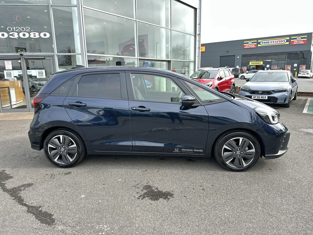 Honda Jazz 1.5 H I-mmd Advance Hatchback Hybrid Ec HJ75JTX Blue #5