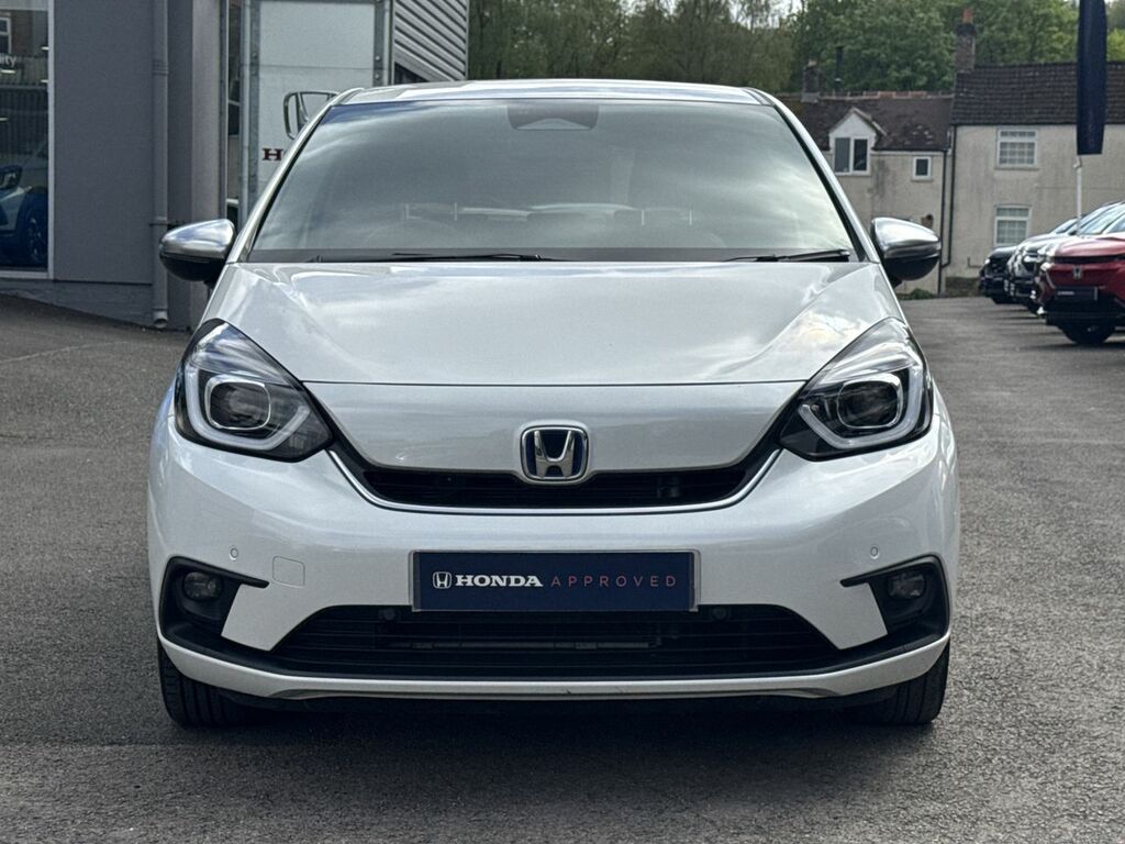 Honda Jazz 1.5 H I-mmd Ex Hatchback Hybrid Ecvt Eu WX23YVW White #6