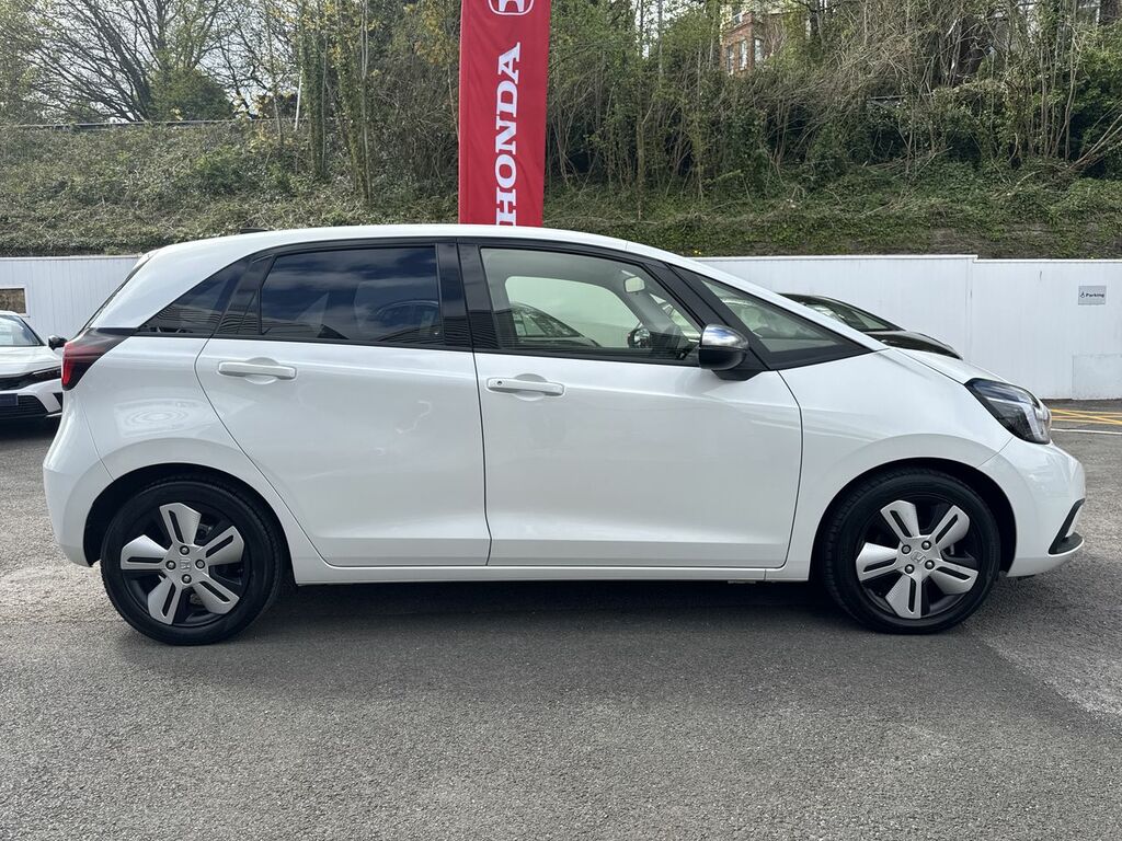 Honda Jazz 1.5 H I-mmd Ex Hatchback Hybrid Ecvt Eu WX23YVW White #5