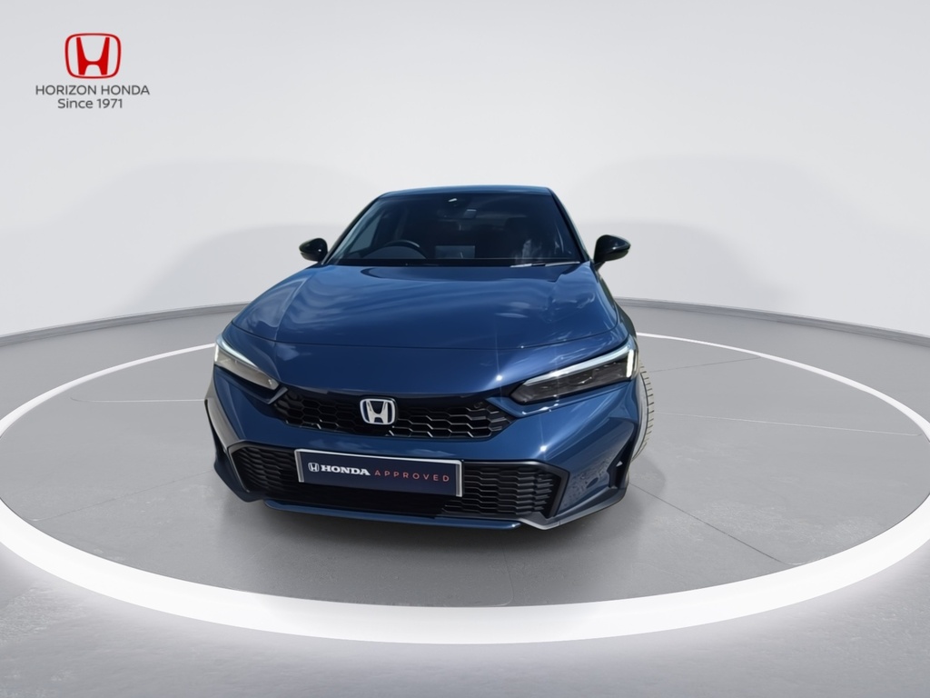 Honda Civic 2.0 H I-mmd Sport Hatchback Hybrid Ecvt HF75YJK Blue #4