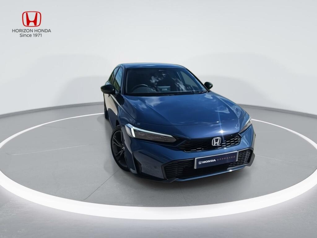 Honda Civic 2.0 H I-mmd Sport Hatchback Hybrid Ecvt HF75YJK Blue #3