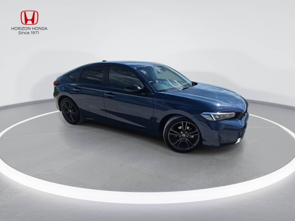 Honda Civic 2.0 H I-mmd Sport Hatchback Hybrid Ecvt HF75YJK Blue #2