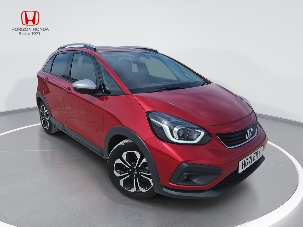 Honda Jazz 1.5 H I-mmd Crosstar Ex Hatchback Hybri Red