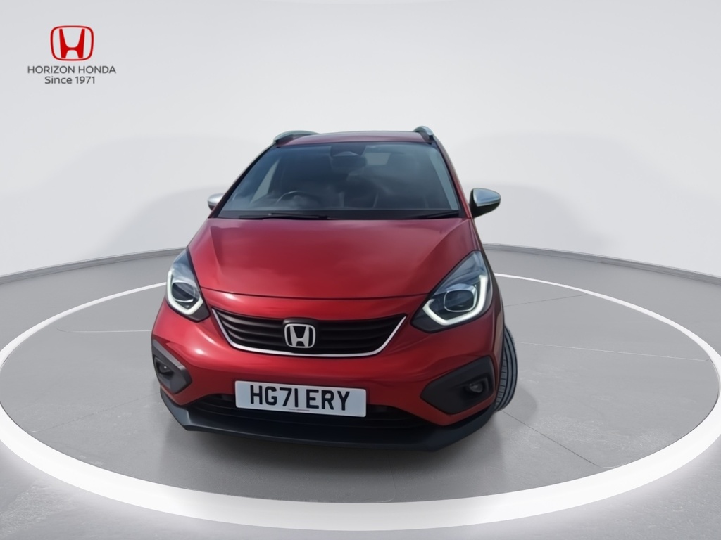 Honda Jazz 1.5 H I-mmd Crosstar Ex Hatchback Hybri HG71ERY Red #4