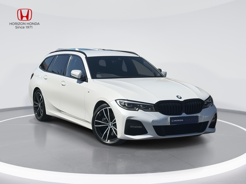 BMW 3 Series 2.0 318D M Sport Touring Euro 6 S White