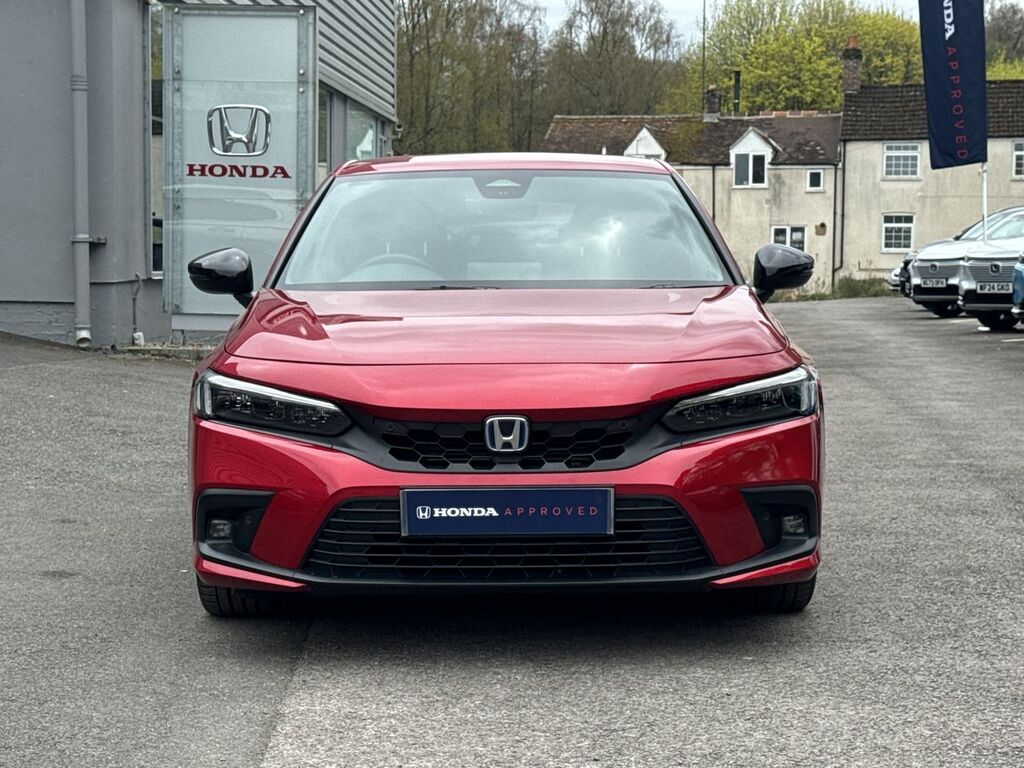 Honda Civic 2.0 H I-mmd Sport Hatchback Hybrid Ecvt WG23VBT Red #6