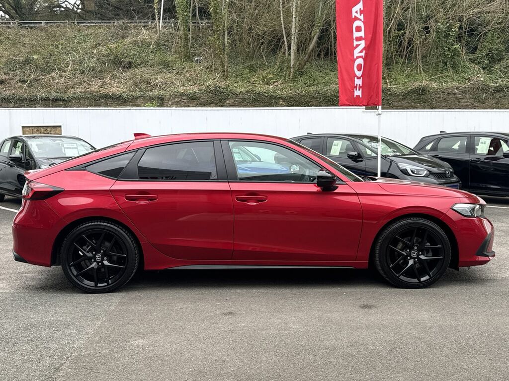 Honda Civic 2.0 H I-mmd Sport Hatchback Hybrid Ecvt WG23VBT Red #5