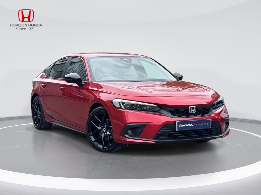 Honda Civic 2.0 H I-mmd Sport Hatchback Hybrid Ecvt Red