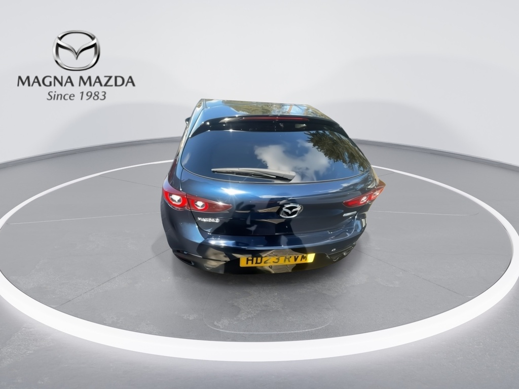 Mazda 3 2.0 E-skyactiv-g Mhev Gt Sport Hatchback Petro Blue #6