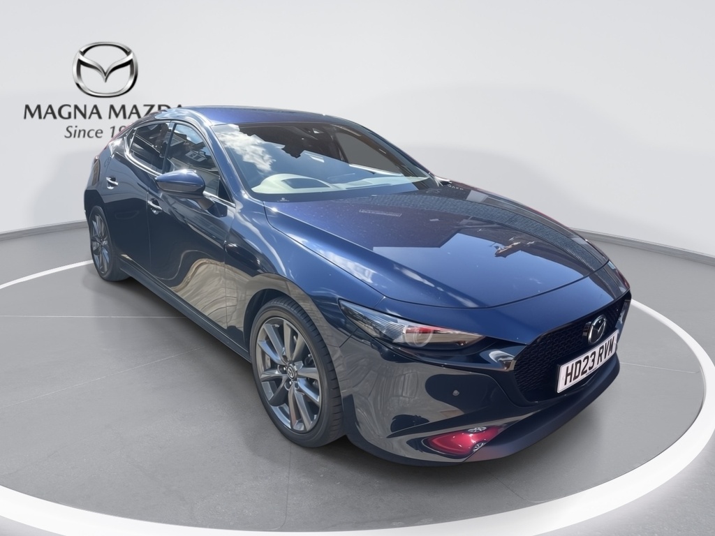 Mazda 3 2.0 E-skyactiv-g Mhev Gt Sport Hatchback Petro Blue