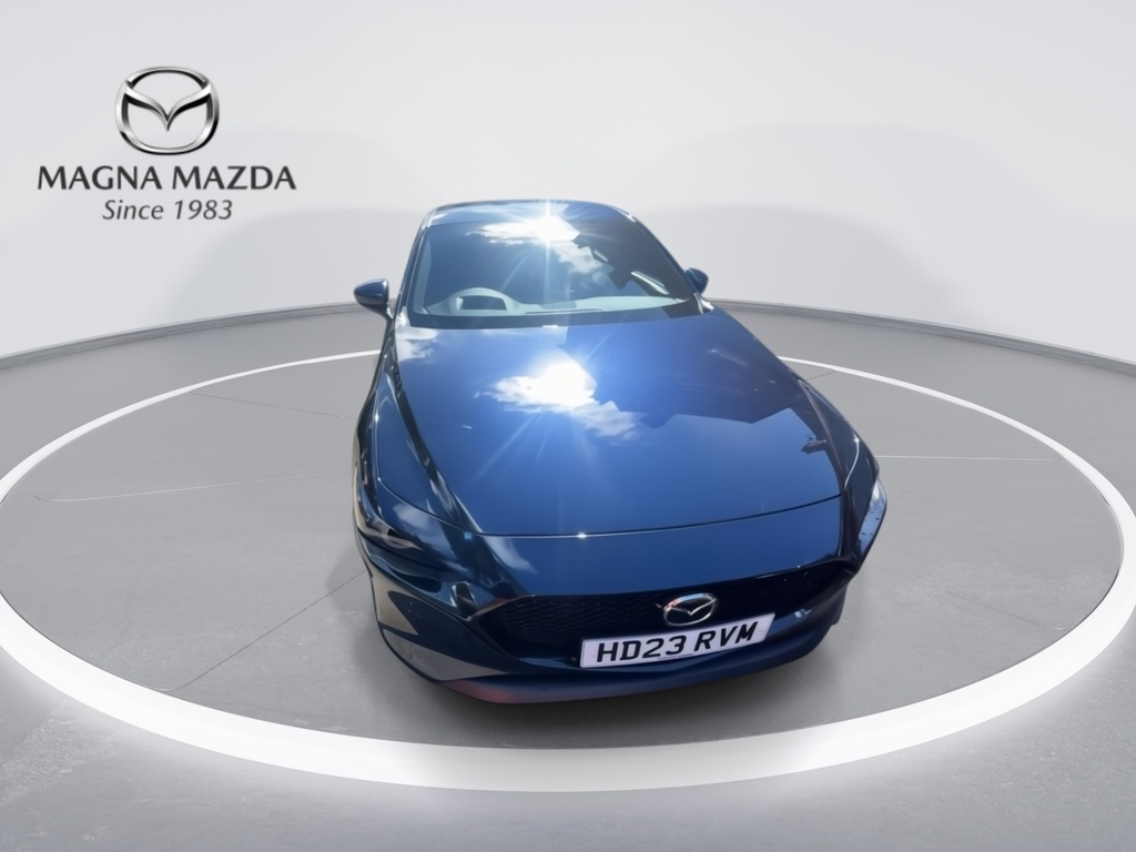 Mazda 3 2.0 E-skyactiv-g Mhev Gt Sport Hatchback Petro Blue #2