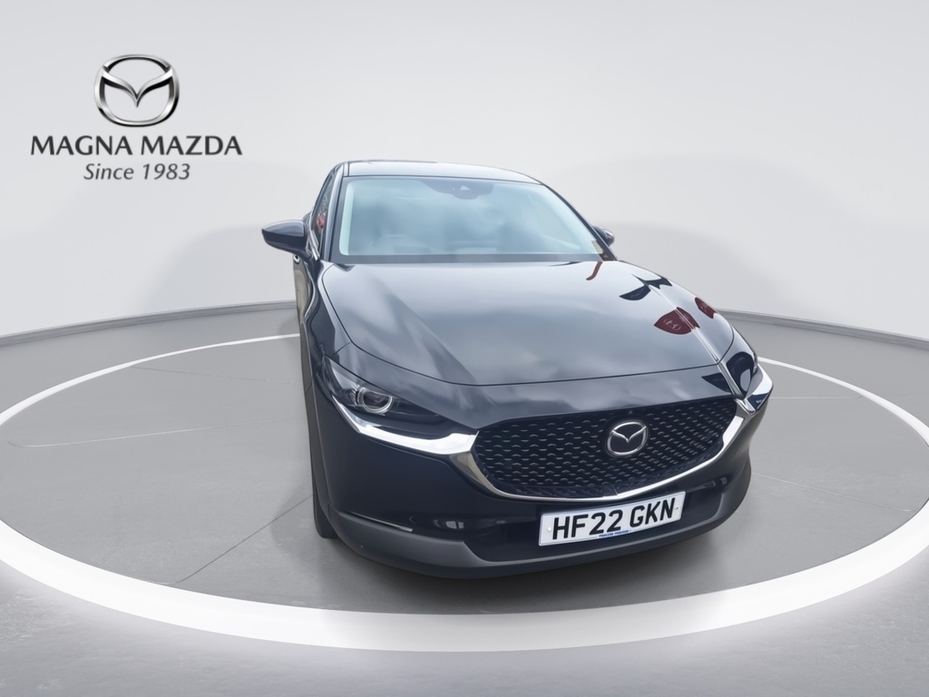 Mazda CX-30 2.0 E-skyactiv X Mhev Gt Sport Tech Edition Suv HF22GKN Black #2