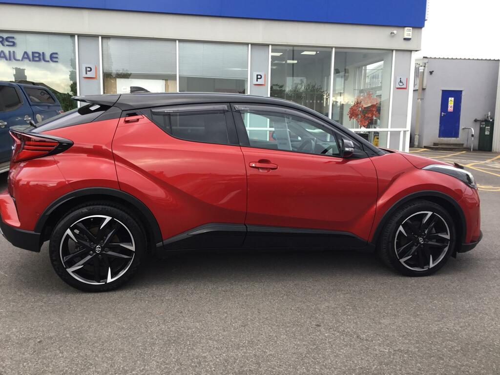 Toyota C-Hr 1.8 Vvt-h Gr Sport Suv Hybrid Cvt Euro HG72FNT Red #4