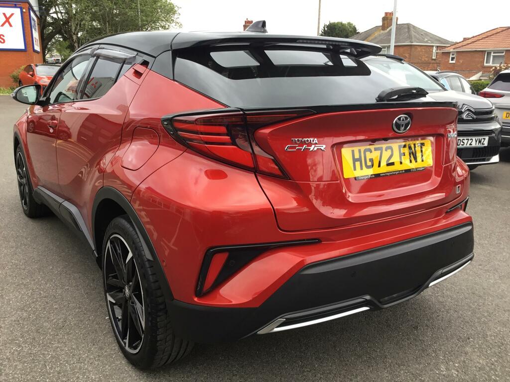 Toyota C-Hr 1.8 Vvt-h Gr Sport Suv Hybrid Cvt Euro HG72FNT Red #3