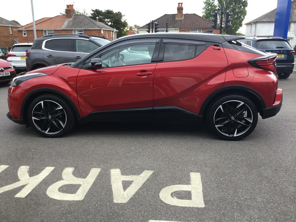 Toyota C-Hr 1.8 Vvt-h Gr Sport Suv Hybrid Cvt Euro HG72FNT Red #6