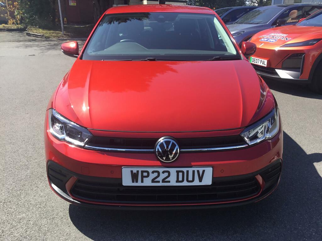 Volkswagen Polo 1.0 Tsi Life Hatchback Dsg Euro 6 Ss WP22DUV Red #4