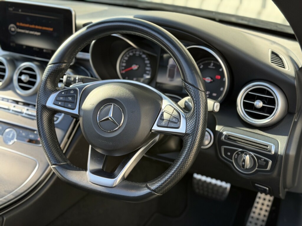Mercedes-Benz C Class Convertible 2.1 C250d Amg Line Premium Plus 2017 S14MKO Grey #2