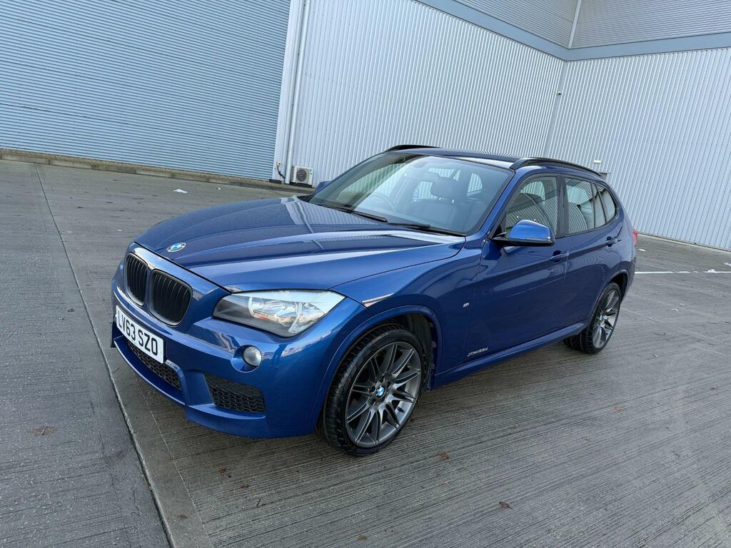 BMW X1 2.0 25D M Sport Xdrive Euro 5 Ss LV63SZO Blue #3