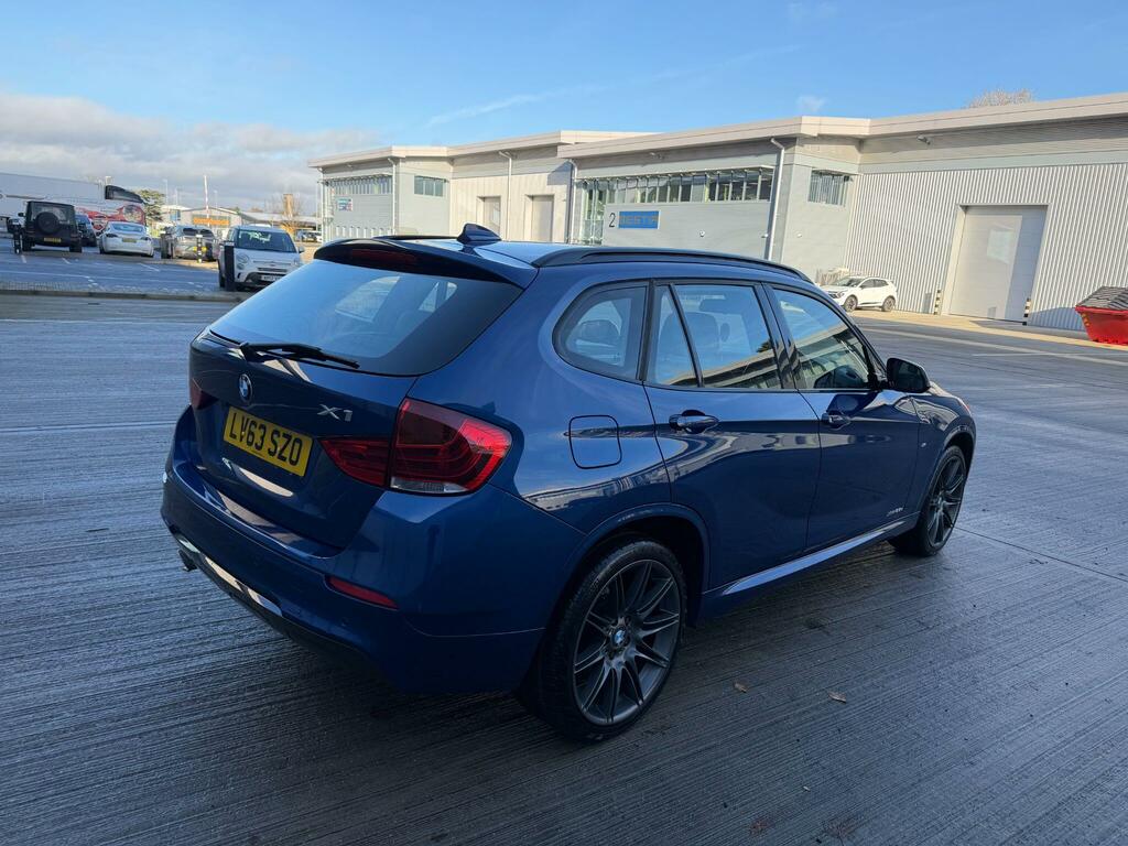 BMW X1 2.0 25D M Sport Xdrive Euro 5 Ss LV63SZO Blue #4