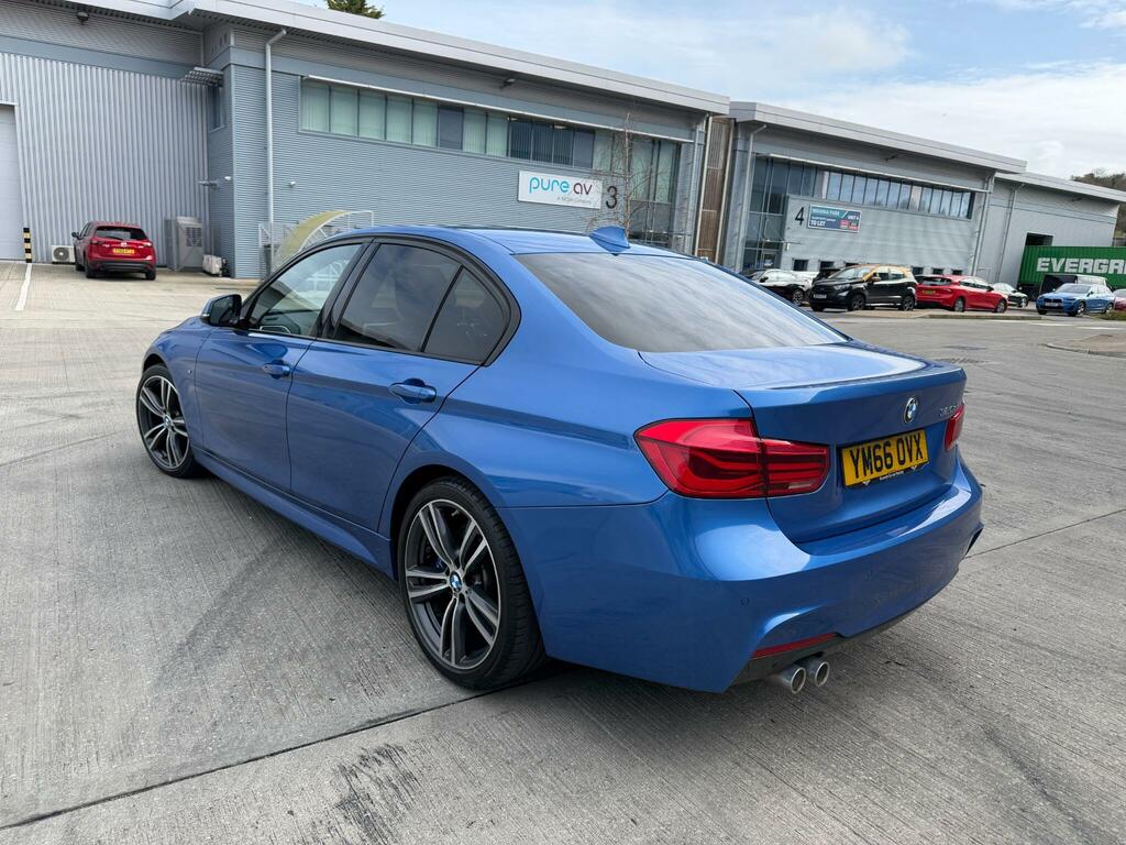 BMW 3 Series 2.0 320D M Sport Euro 6 Ss YM66OVX Blue #2