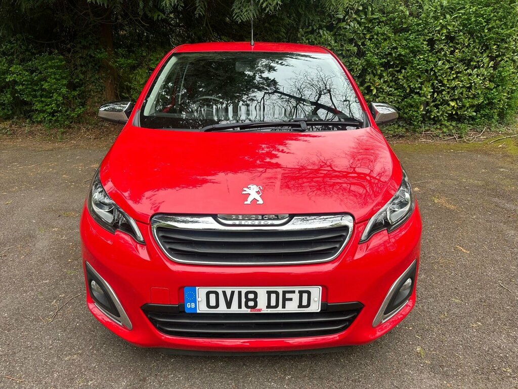 Peugeot 108 1.2 Puretech Collection Euro 6 Red #5