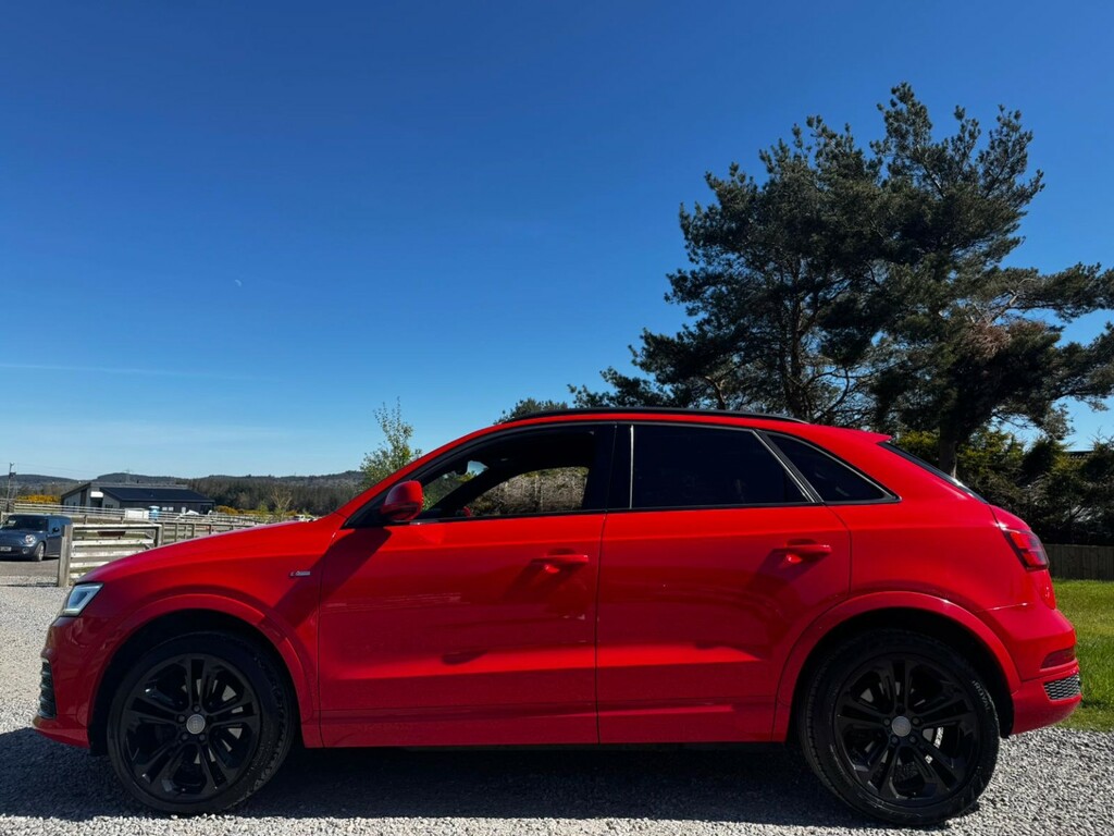Audi Q3 Suv 2.0 Tdi S Line Plus 2016 SX16GCY Red #6