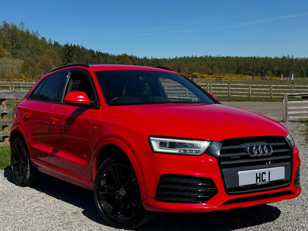 Audi Q3 Suv 2.0 Tdi S Line Plus 2016 Red