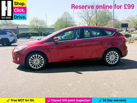 Ford Focus 2.0 Tdci Titanium LV61GTF Red #6