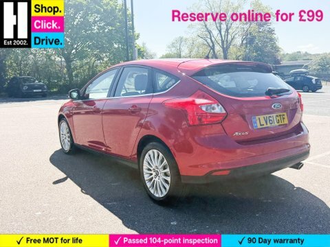 Ford Focus 2.0 Tdci Titanium LV61GTF Red #5