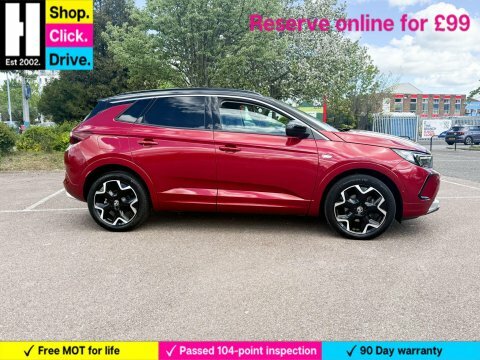 Vauxhall Grandland 1.2 Turbo Elite LC23ZKF Red #2