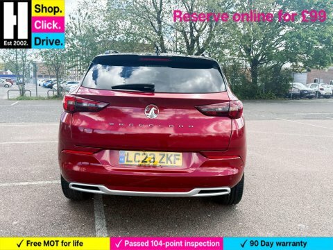 Vauxhall Grandland 1.2 Turbo Elite LC23ZKF Red #4