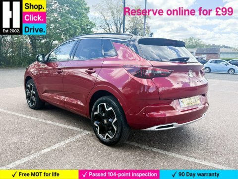 Vauxhall Grandland 1.2 Turbo Elite LC23ZKF Red #5