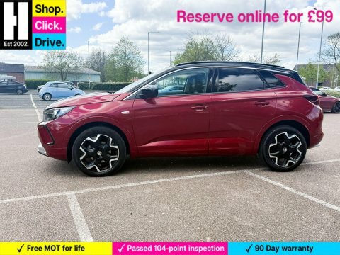 Vauxhall Grandland 1.2 Turbo Elite LC23ZKF Red #6