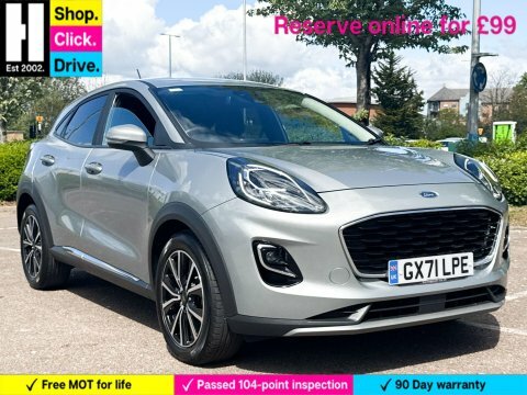 Ford Puma 1.0T Ecoboost Mhev Silver