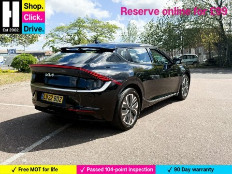 Kia EV6 77.4Kwh Air Hatchback LB22BDZ Black #3